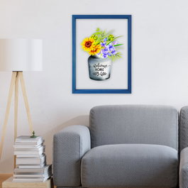 Wallity Cuadro Decorativo Enmarcado CAM5445 Multicolor
